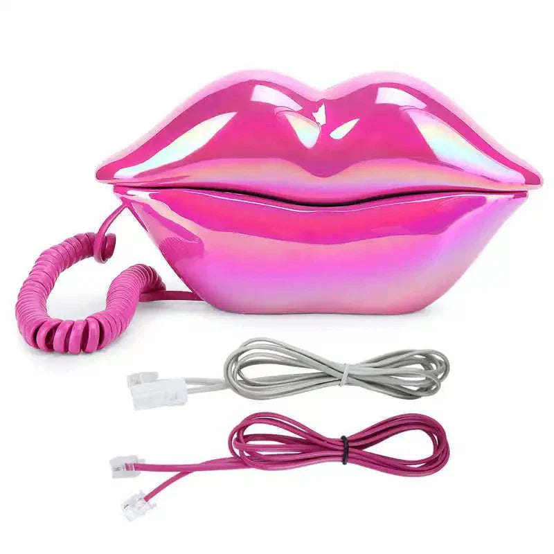 Norvo | Retro Lepetelefon: Flocked Sexy Telefon, unik hjemmeinnredningsgave