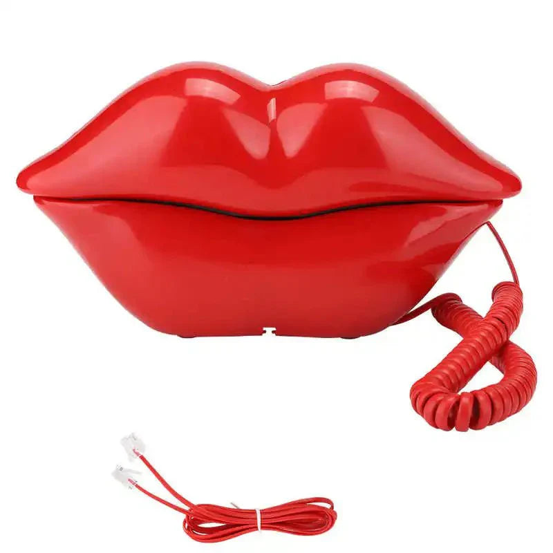 Norvo | Retro Lepetelefon: Flocked Sexy Telefon, unik hjemmeinnredningsgave