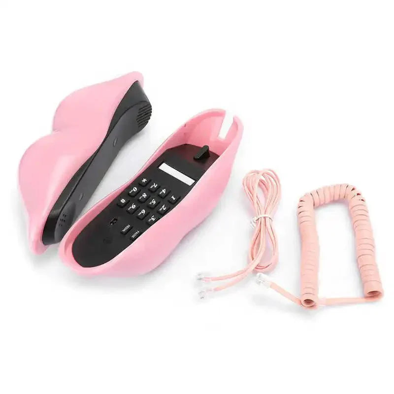 Norvo | Retro Lepetelefon: Flocked Sexy Telefon, unik hjemmeinnredningsgave