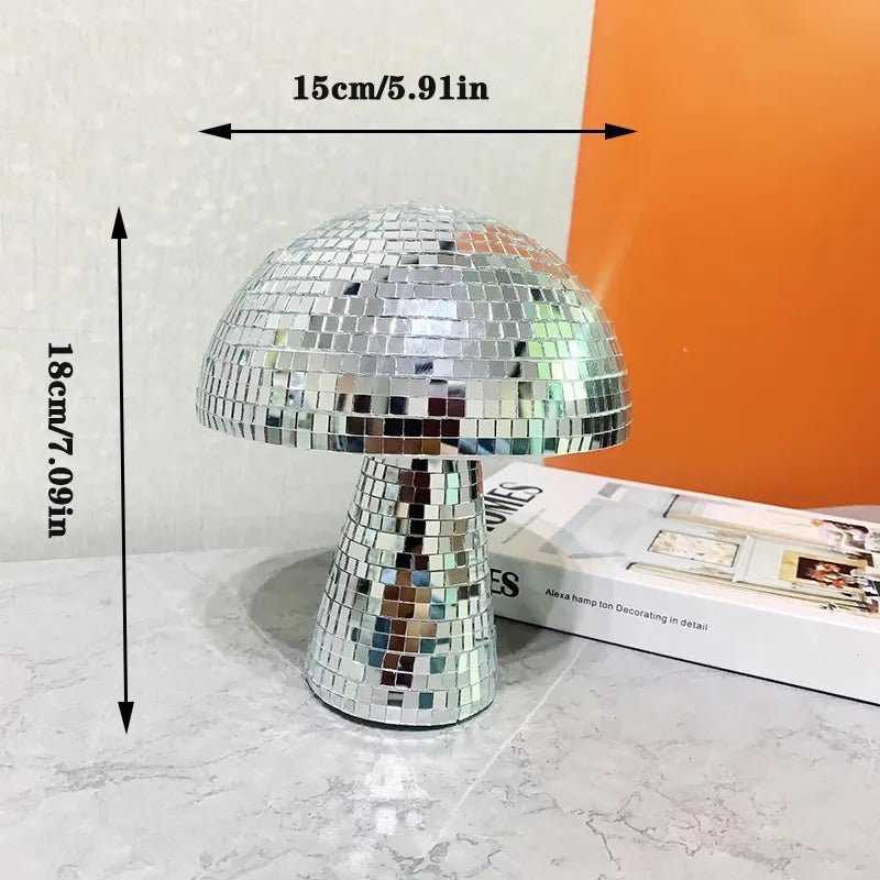 Norvo | Retro-Stil Glass Disco Sopprdekorasjon