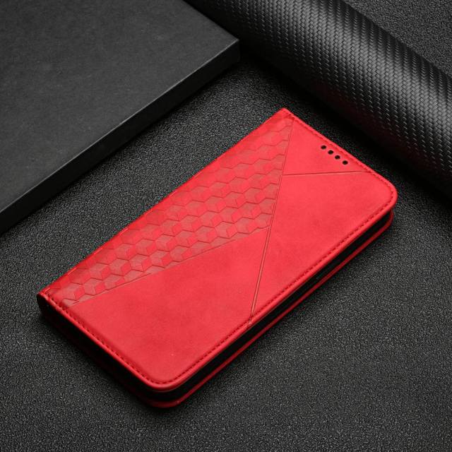 Norvo | Rombe mønster lommebokdeksel for Samsung Galaxy S21/S20