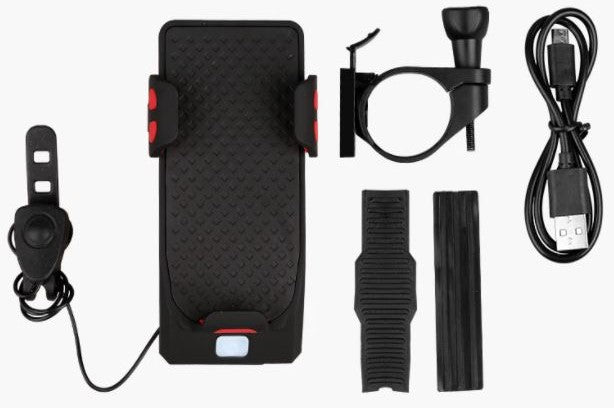 Norvo | RIDENOVA – All-in-One Sykkel Gadget med USB Power Bank & Lys Kontroll