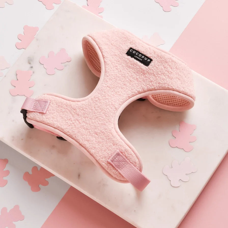 Norvo | Rosa teddy hundesele med god passform