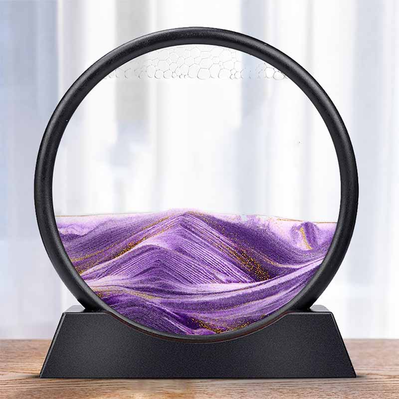 Norvo | Timeglass Sand Timer - Dekorativ Timeglass for Hjemmedekor, Kontorpult og Gaveideer