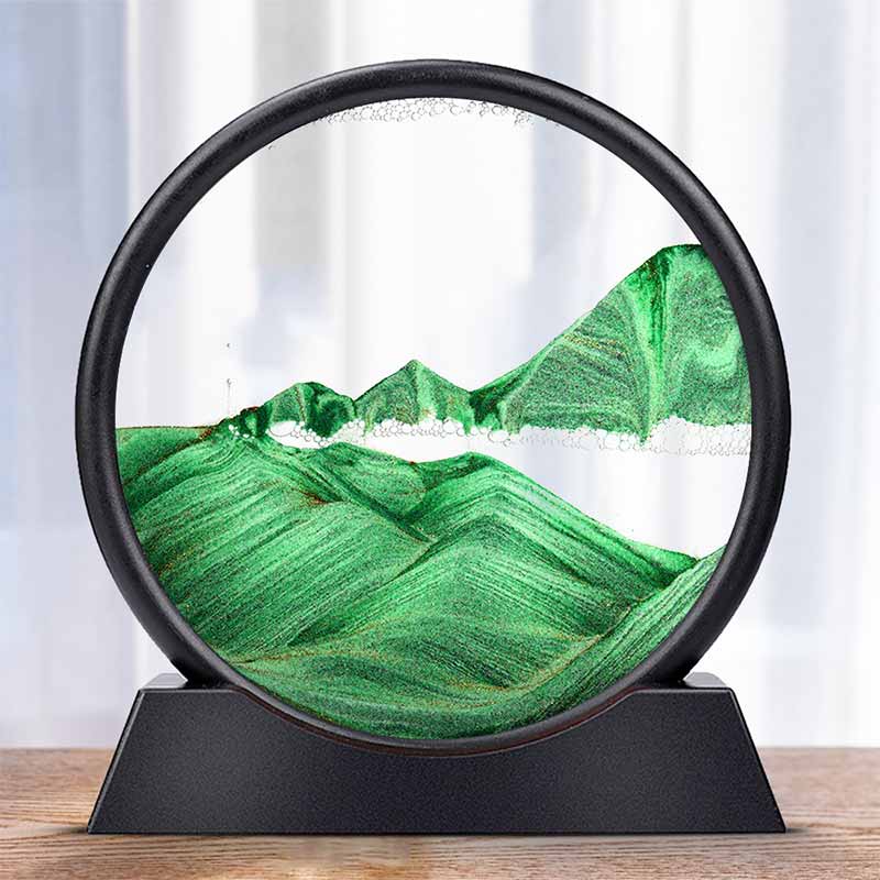 Norvo | 3D timeglass - Dekorativ timeglass for hjemmedekor, kontorbord og gaveideer