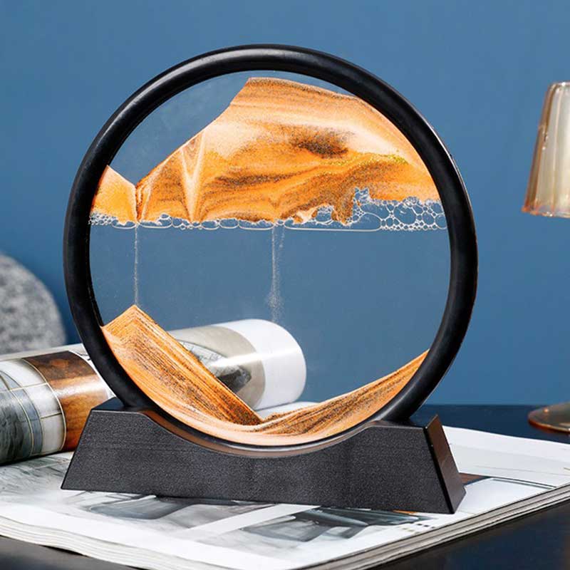Norvo | 3D timeglass - Dekorativ timeglass for hjemmedekor, kontorbord og gaveideer
