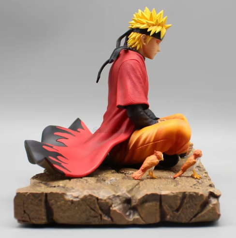 Uzumaki Naruto PVC Action Figure - Samlemodell for skrivebordsdekorasjon, ideell gave til Naruto-fans 15 cm (5,9 tommer)
