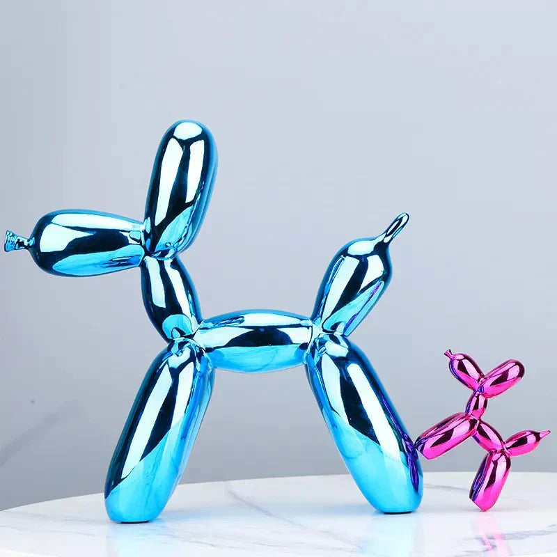 Norvo | Stueinnredning "Balloon Dog" laget av blank harpiks