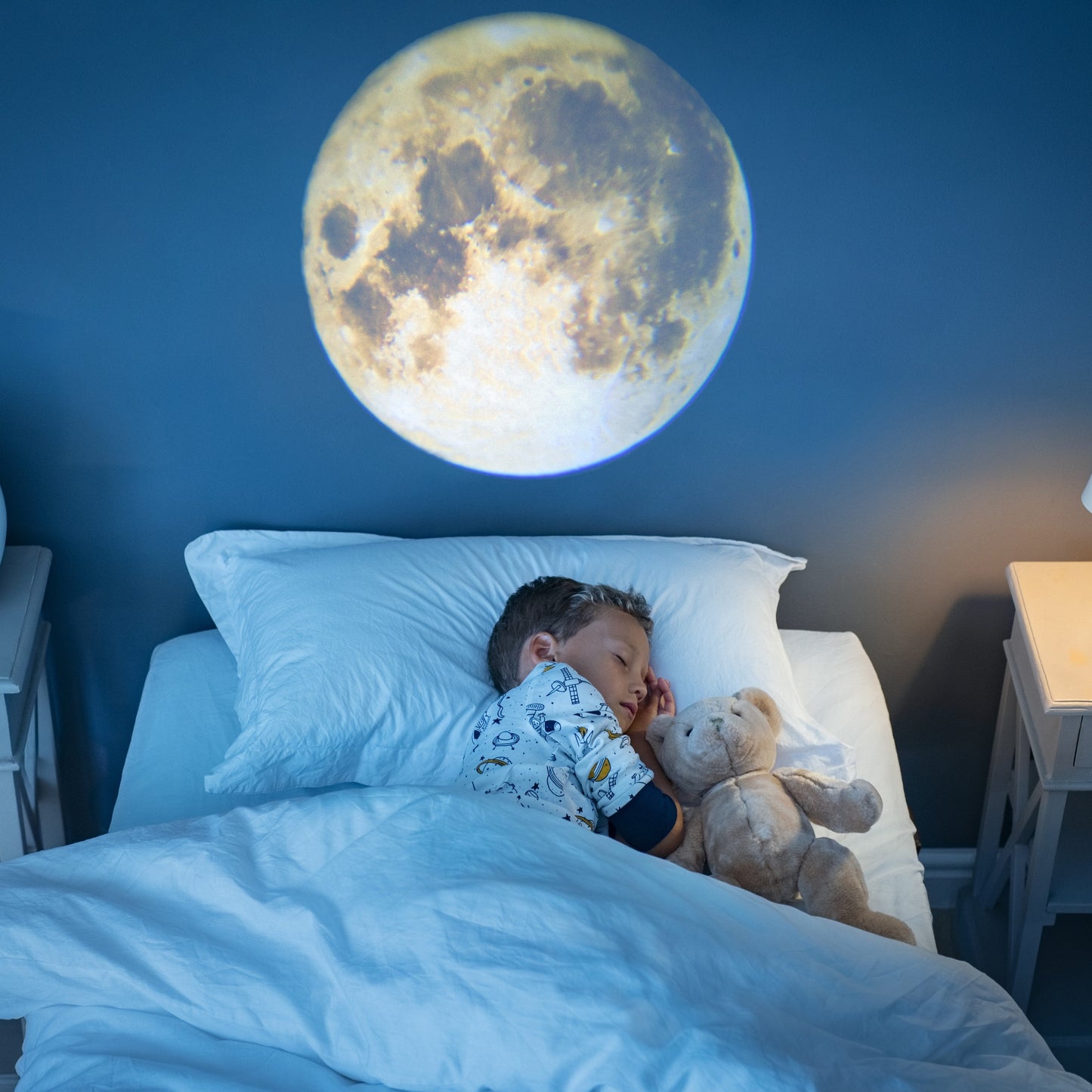 Norvo | Projektorlampe - EarthGlow - LED jorddesign - Inspirert nysgjerrighet
