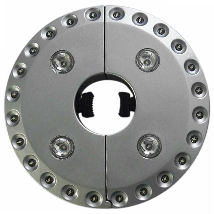 Norvo | Avtakbar terrasseparasol lys