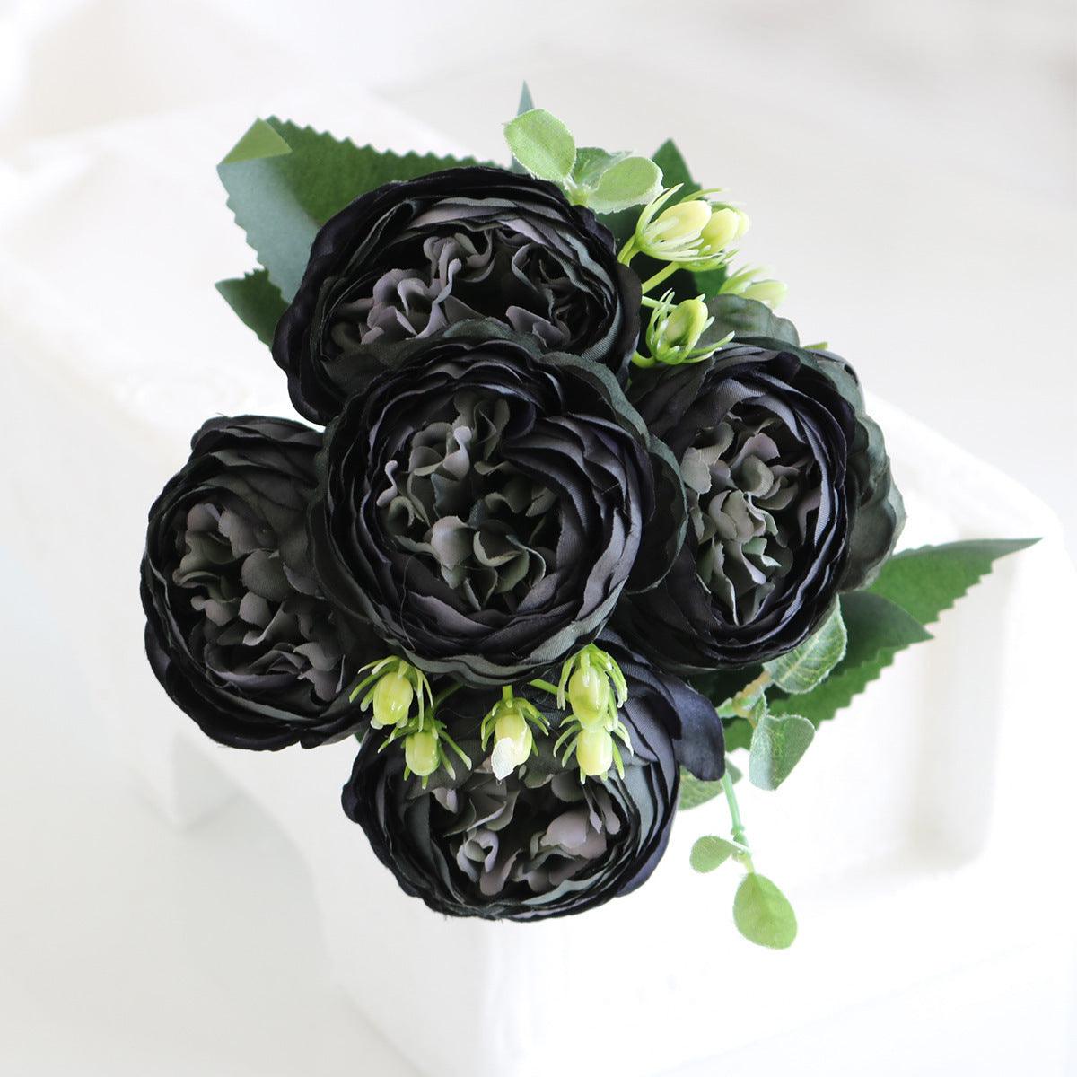 Norvo | Elegant Peony Dreams - Premium Kunstig Blomsterbukett