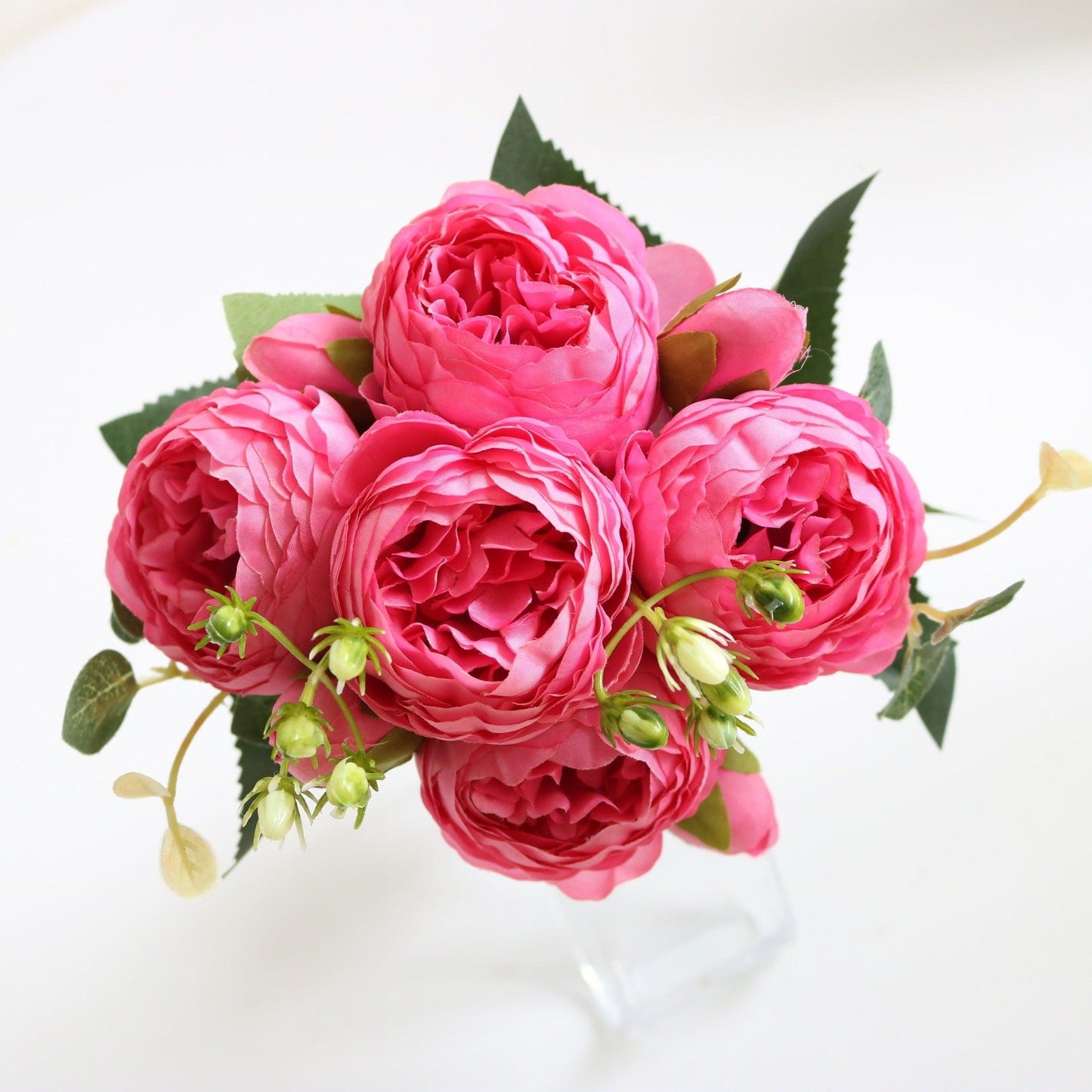 Norvo | Elegant Peony Dreams - Premium Kunstig Blomsterbukett