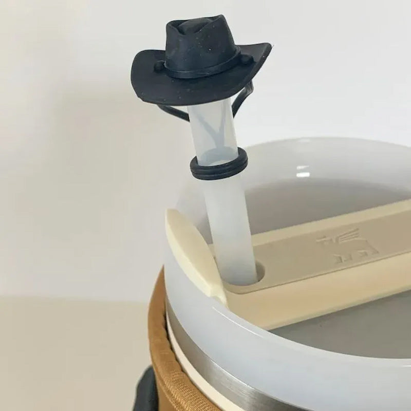 Norvo | Silikon Cowboyhatt Stråhatt Dekker Caps
