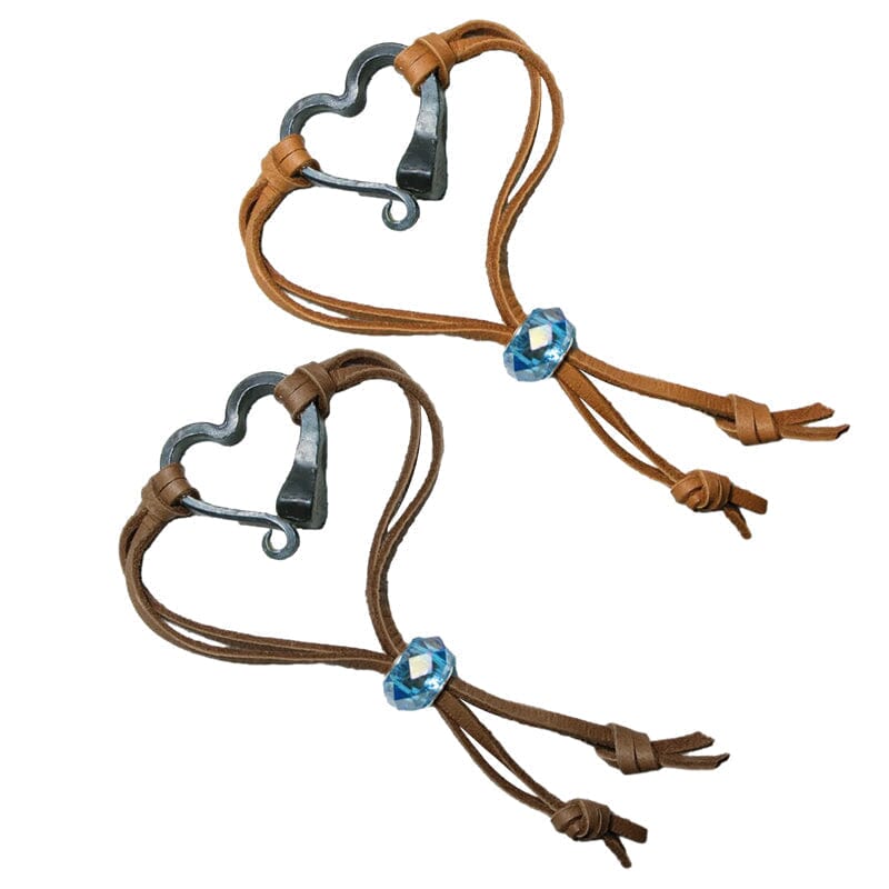 Norvo | Valentine's Day Håndlaget Kjærlighet Hestesko Nagler Armbånd