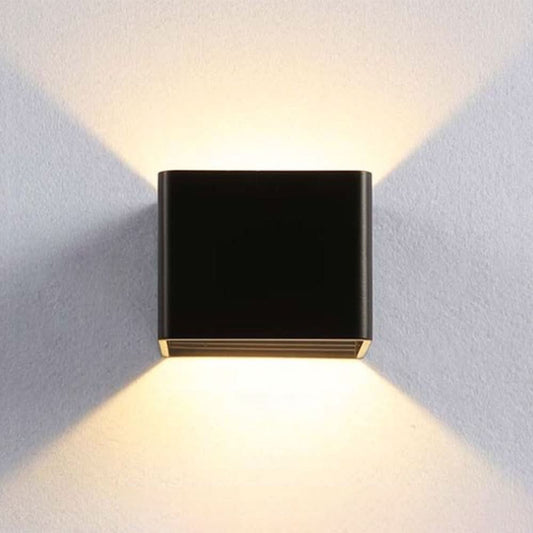 Norvo | Moderne firkantet vegglampe for belysning av soverom