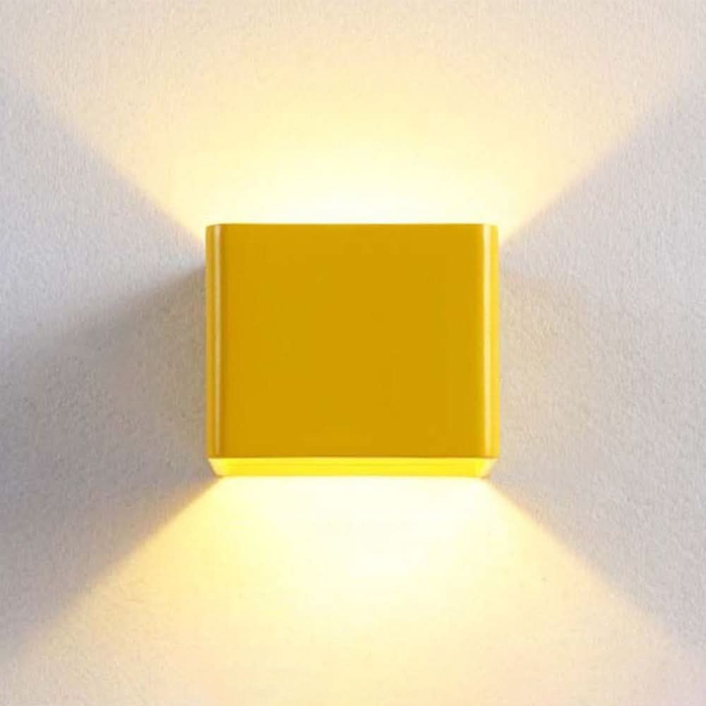 Norvo | Moderne firkantet vegglampe for belysning av soverom
