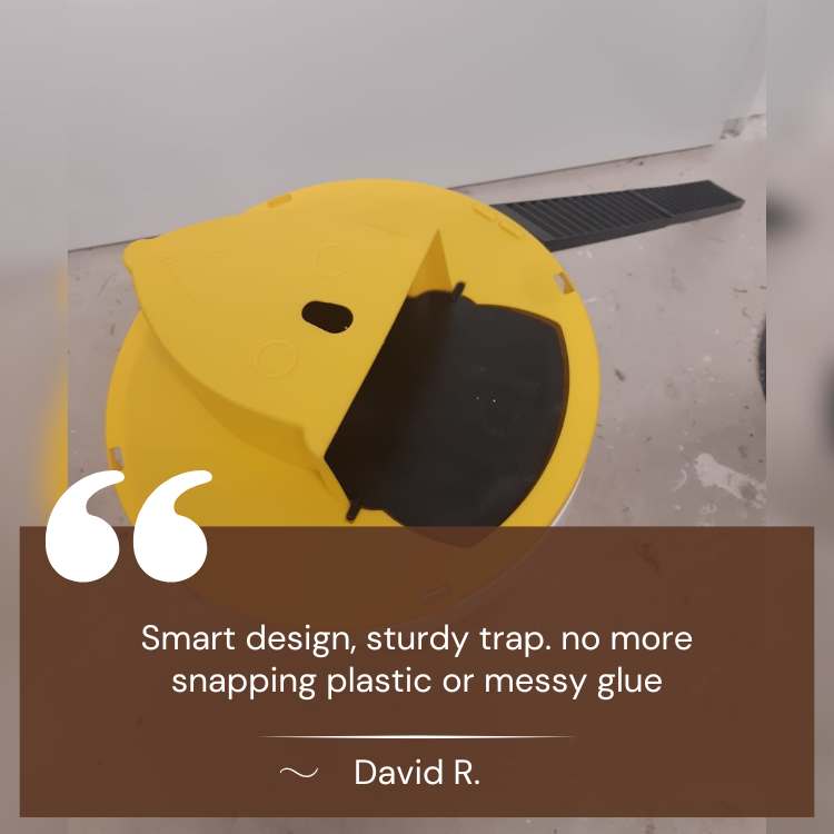 Norvo | Musefelle Multi-Fangst | Automatisk Vippefunksjon | Sikker for Barn og Kjæledyr