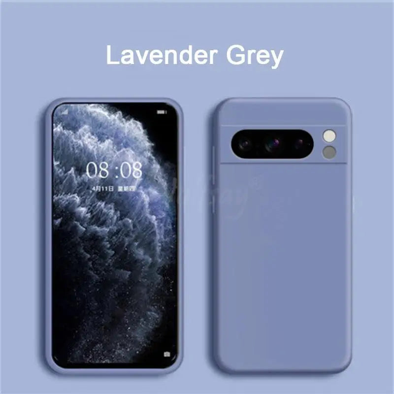 Luksus silikonsjokkbeskyttelsesdeksel for Google Pixel 8 Pro 8A 7A 7 6A 6 Pro beskyttende TPU-deksler