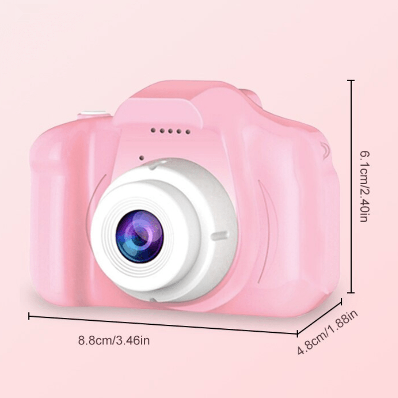 Norvo | Snapbuddy – Barne Digitalkamera med Dobbelt Linse – Støtsikkert 1080p HD Kamera for Barn