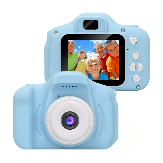 Norvo | Snapbuddy – Barne Digitalkamera med Dobbelt Linse – Støtsikkert 1080p HD Kamera for Barn