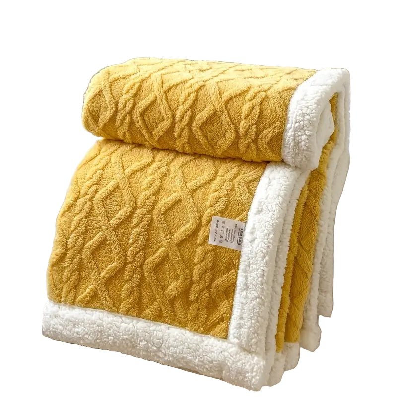 Norvo | SHERPLY – Vendbar Sherpa Fleece Teppes for Året Rundt Komfort