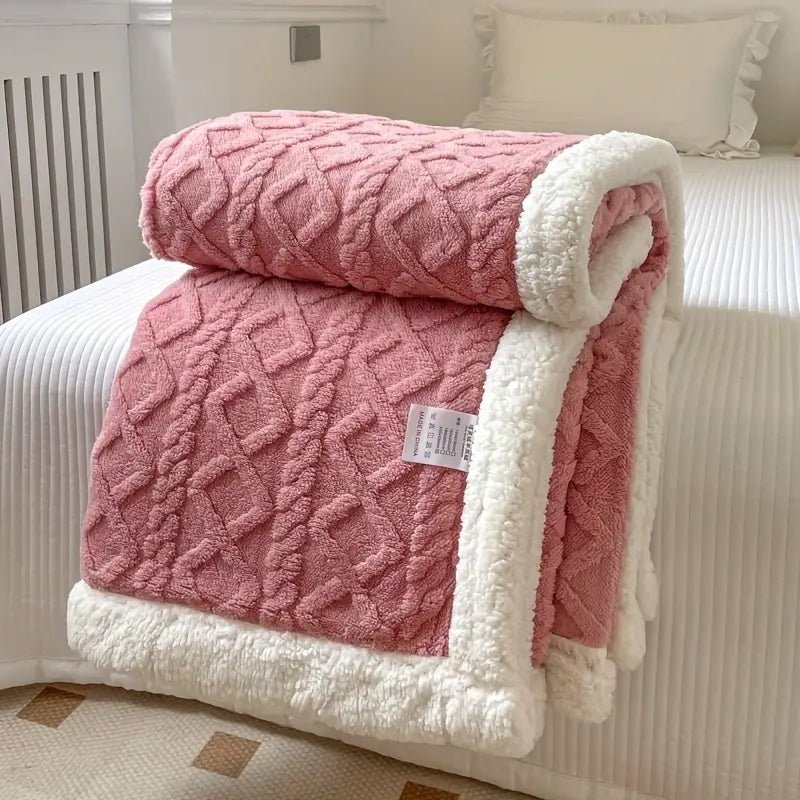 Norvo | SHERPLY – Vendbar Sherpa Fleece Teppes for Året Rundt Komfort