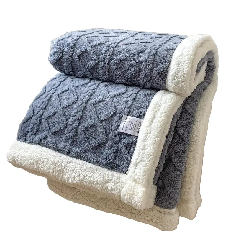 Norvo | SHERPLY – Vendbar Sherpa Fleece Teppes for Året Rundt Komfort