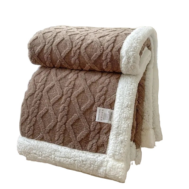 Norvo | SHERPLY – Vendbar Sherpa Fleece Teppes for Året Rundt Komfort