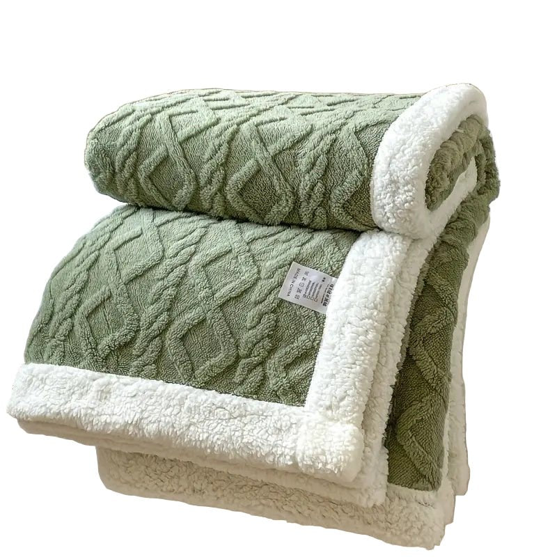 Norvo | SHERPLY – Vendbar Sherpa Fleece Teppes for Året Rundt Komfort