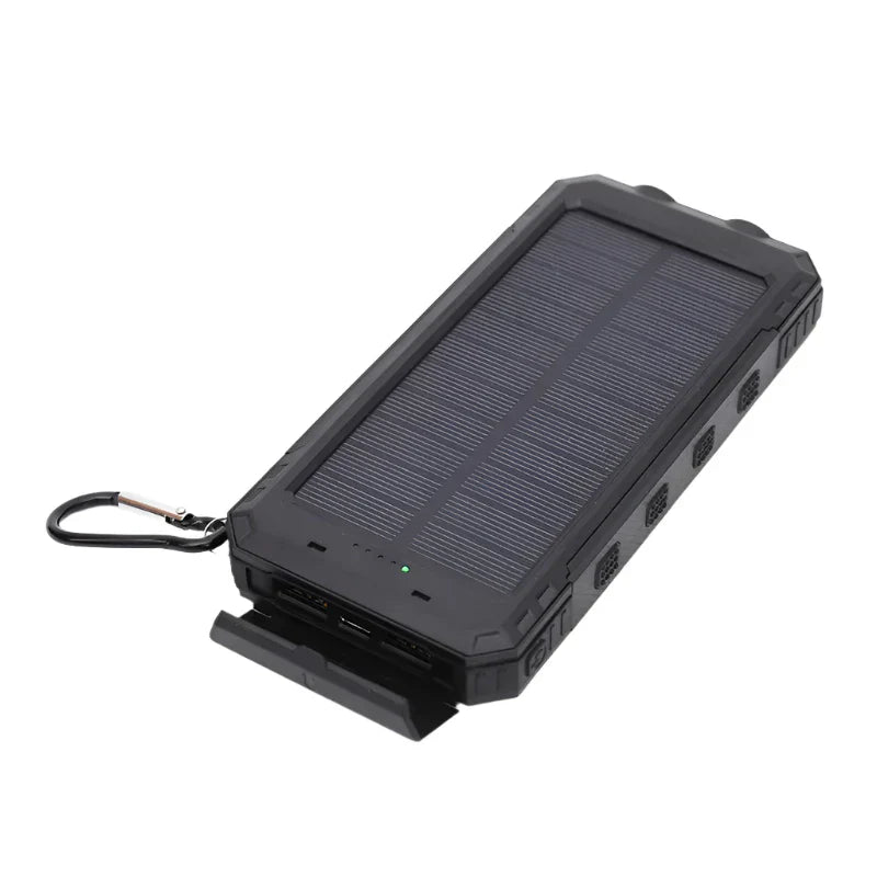 Norvo | Solenergi Power Bank med Lommelykt - SolarCharge Pro