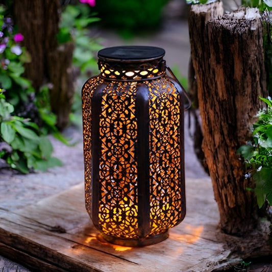 Norvo | Solar Retro LED Hengende Lantern