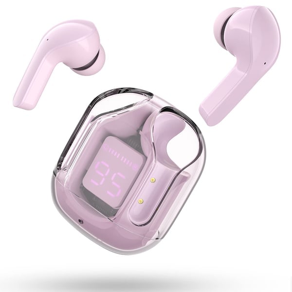 Norvo | SONICPULSE – Trådløse Bluetooth ørepropper med LED-skjerm og dyp basslyd
