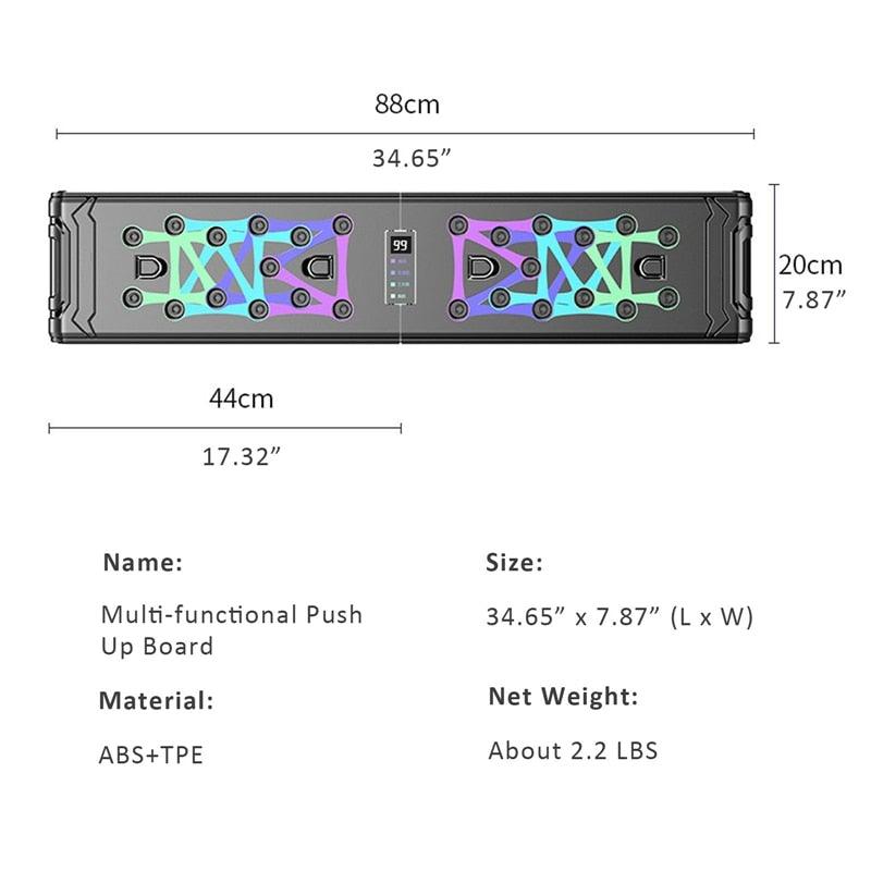 Norvo | Spartan Push-Up Board - Smart Push-Up Board