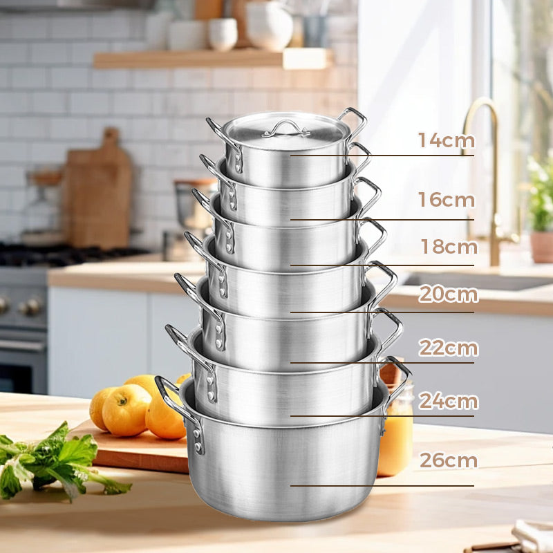 Norvo | Aluminium Kjele Sett 7-Deler