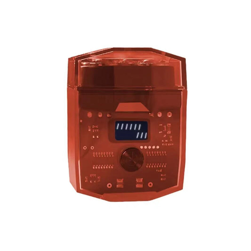 Norvo | Gjennomsiktig Mini Elektrisk Barberhøvel med Lavt Støynivå