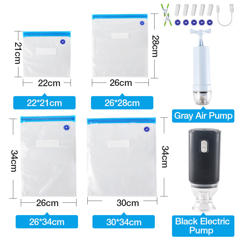 Norvo | Kjøkken-vakuumforseglingspose sett