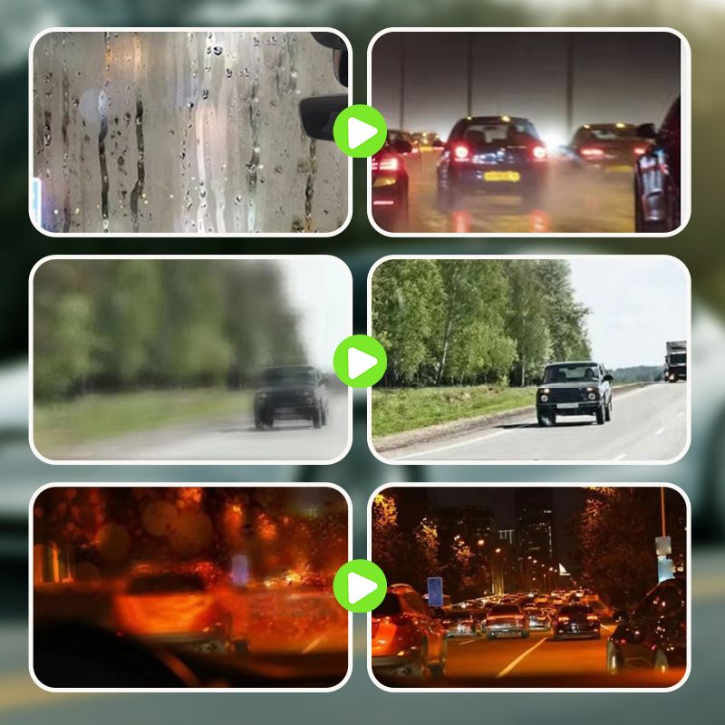 Norvo | ✨Ny 2.0 Grønn oljefilm Tørk | Kraftig fjerning av oljefilm og krystallbelegg🚗💧