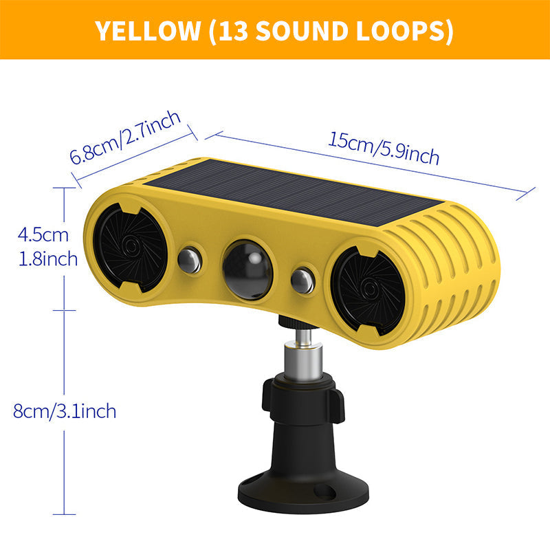 Norvo | Solbevegelsesensor utendørs alarmer for avskrekking
