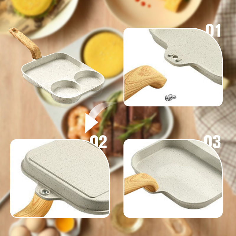 Norvo | 3-i-1 delt non-stick panne