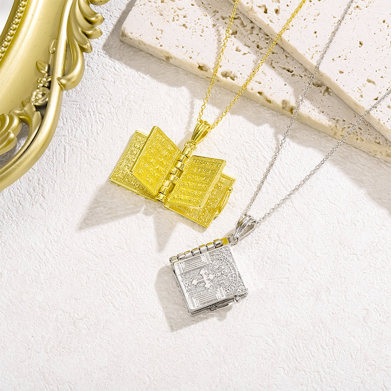 Norvo | Åpningsbart bibelhalssmykke for menn og kvinner