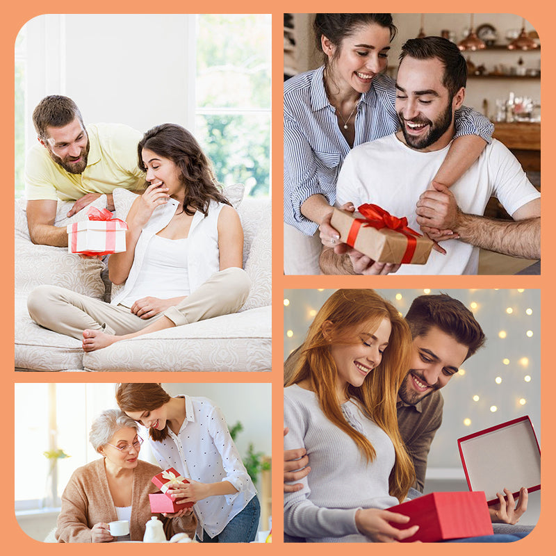 Norvo | Kreativ søt bjørnekake roterende ringboks