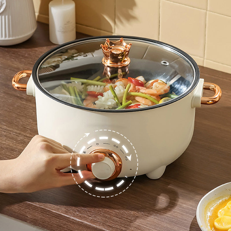 Norvo | Multifunksjonell elektrisk non-stick komfyr med dampkoker