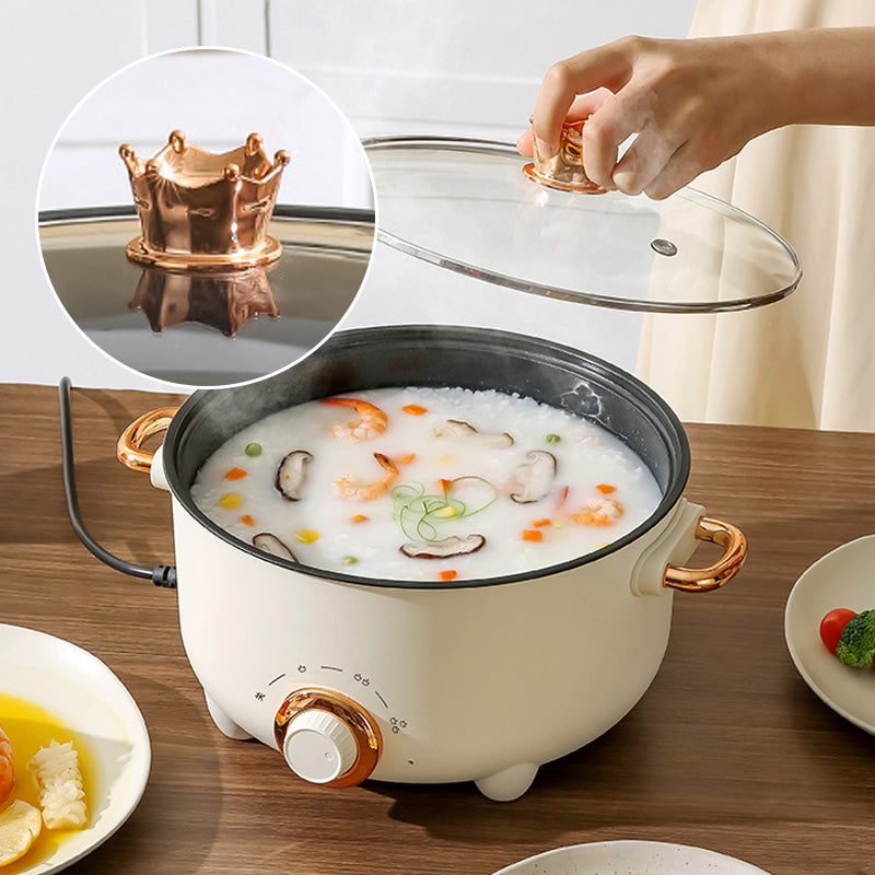 Norvo | Multifunksjonell elektrisk non-stick komfyr med dampkoker