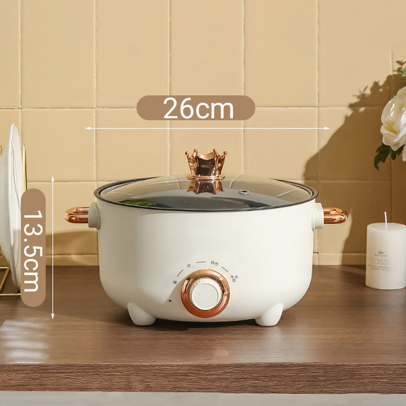 Norvo | Multifunksjonell elektrisk non-stick komfyr med dampkoker
