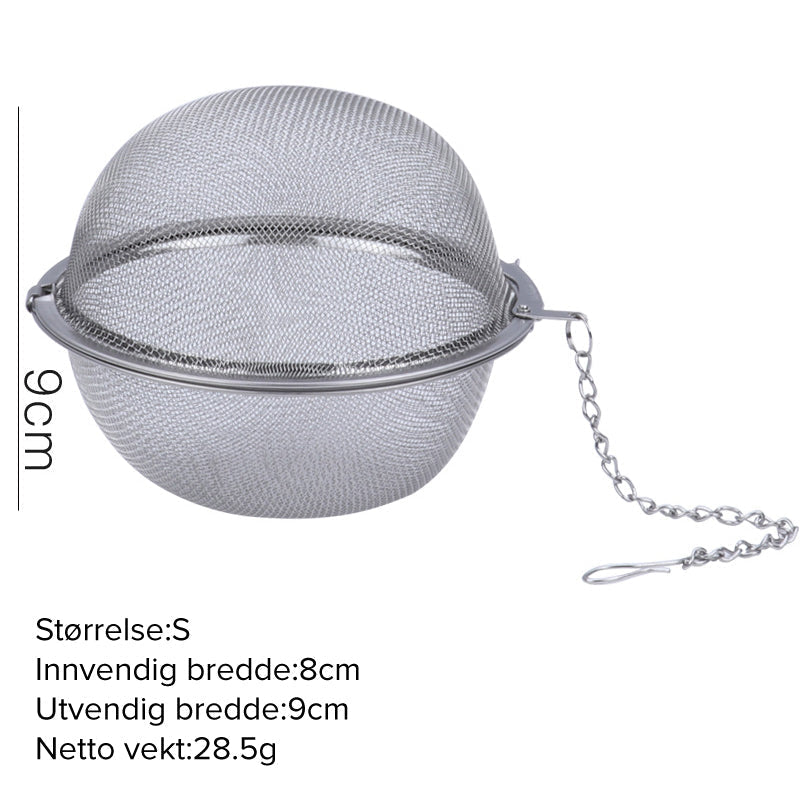 Norvo | Gaveutvalg - Krydders- og tefilter i rustfritt stål 304