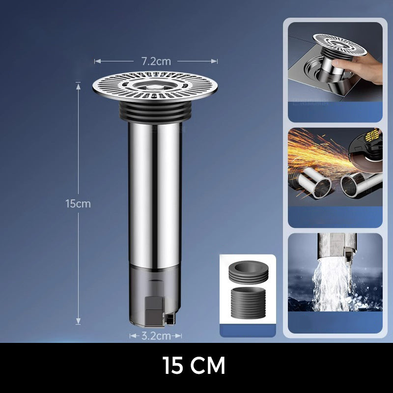 Norvo | Rund utvidet gulvdrenering for baderom