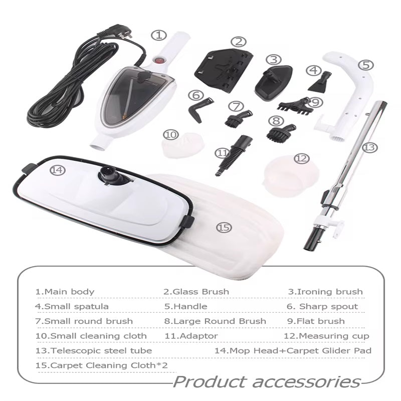 Norvo | Quick-Heat Multi-Surface Steam Mop