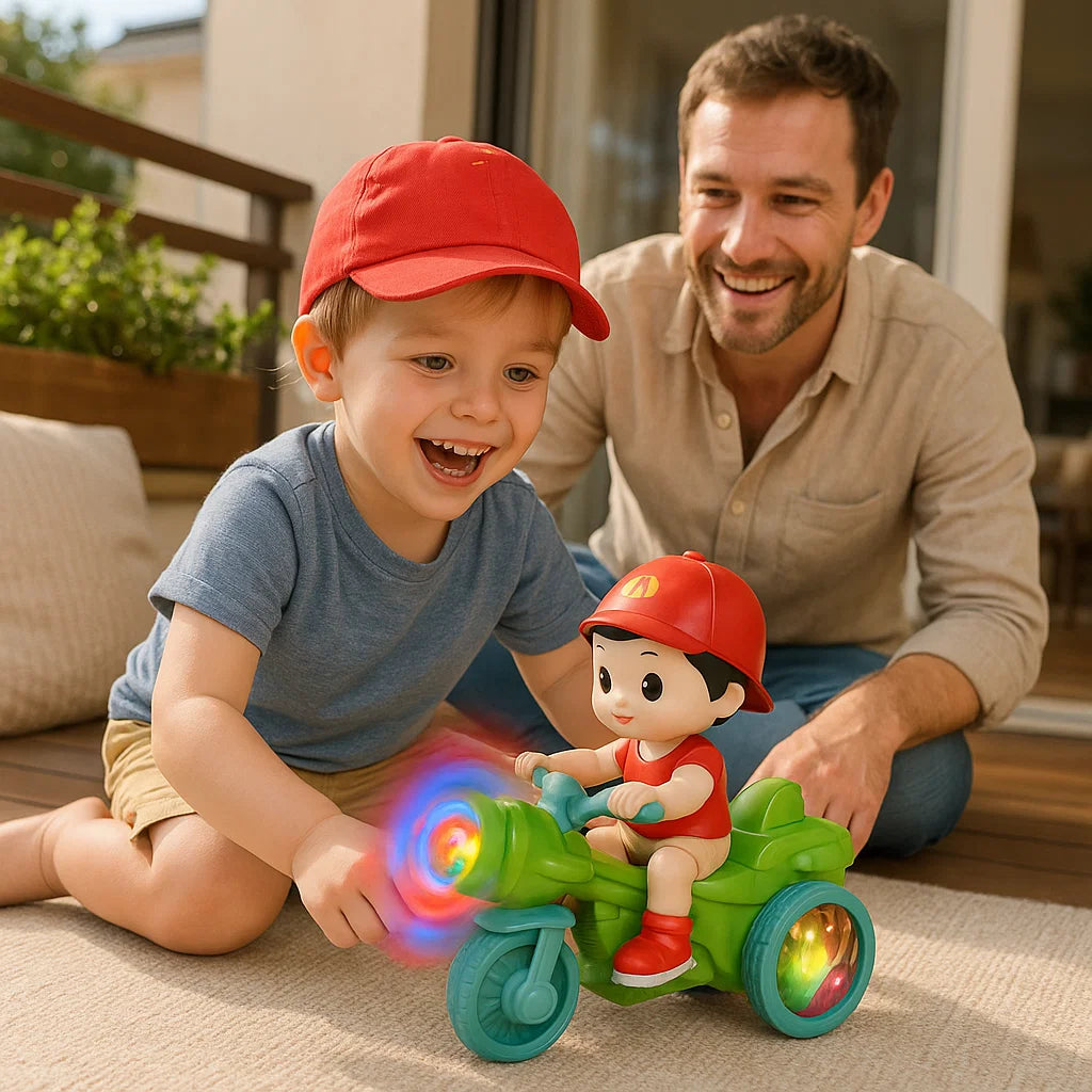 Norvo | Lys Musikk Barn Stunt Scooter Leketøy