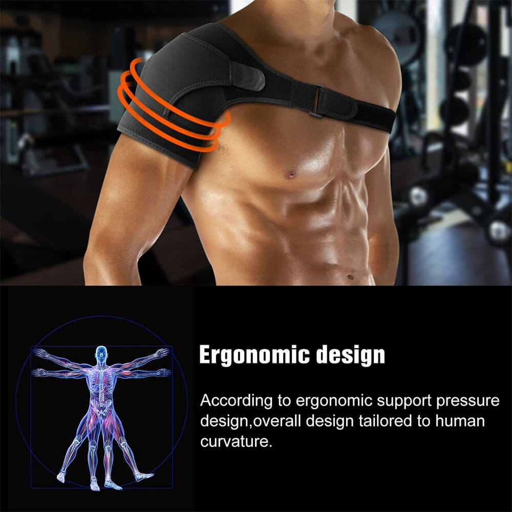 Norvo | ShoulderShield™ - Kompresjons skulderstøtte
