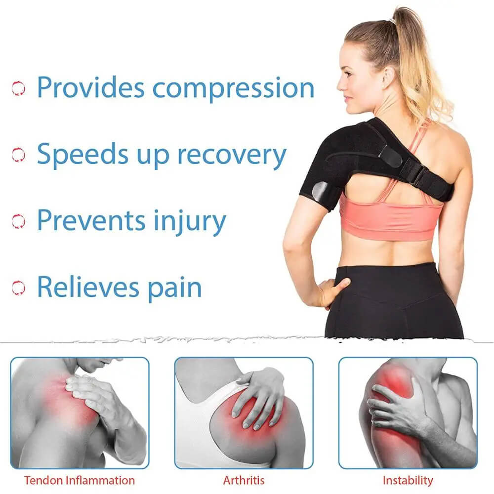 Norvo | ShoulderShield™ - Kompresjons skulderstøtte